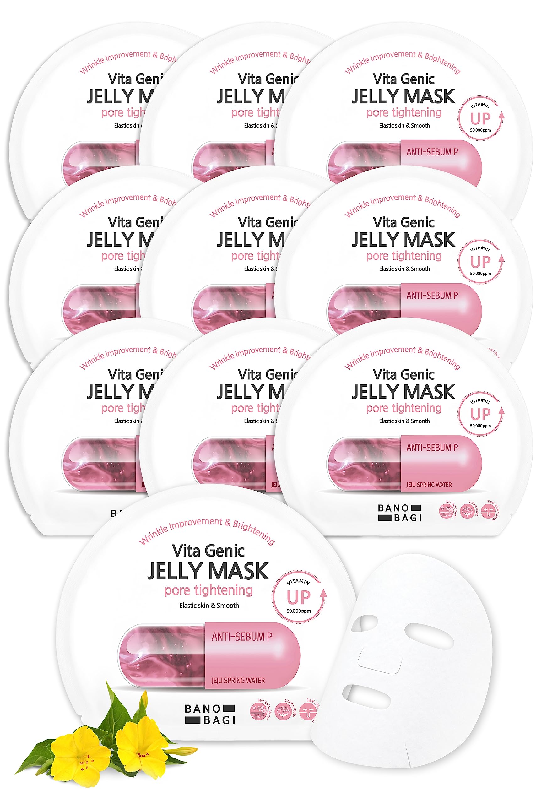 Amazon.com : BANOBAGI Vita Genic Jelly Pore Tightening Face Masks